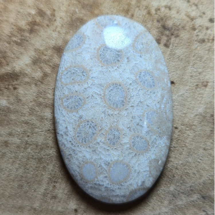 نگین مرجان سایز بزرگ طبیعی درجه 1